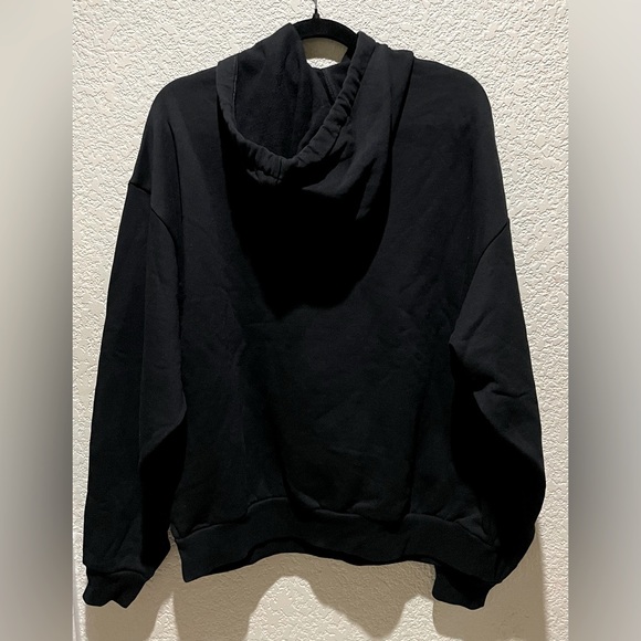 Alo Yoga NWOT Accolade Hoodie Black Size M oversized Unisex - Picture 7 of 10